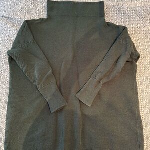 Free people Ottoman Tunic Forest Green  XS